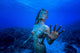 Underwater Mermaid Statue Grand Wall Decal