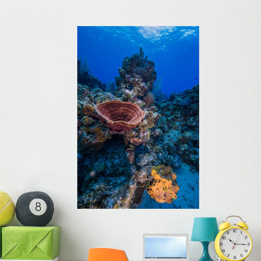 Reefscape Grand Cayman Cayman Vertical Wall Decal