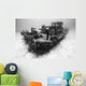 Doc Polson Shipwreck Grand Greyscale Wall Decal