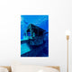 Freediver Descends to Uss Wall Decal