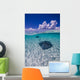 Southern Stingrays Sandbar Vertical Wall Decal