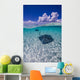 Southern Stingrays Sandbar Vertical Wall Decal