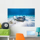 Stingrays Swim through Deeper Wall Decal