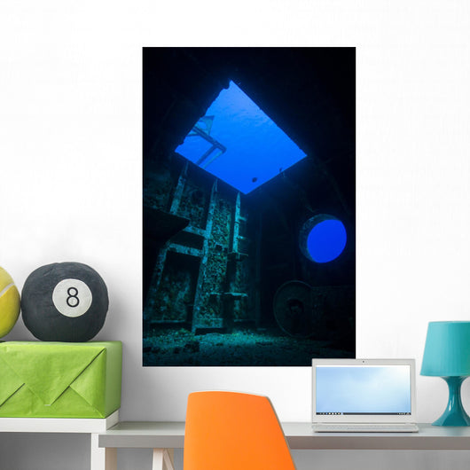 Look inside Uss Kittiwake Hatch Wall Decal