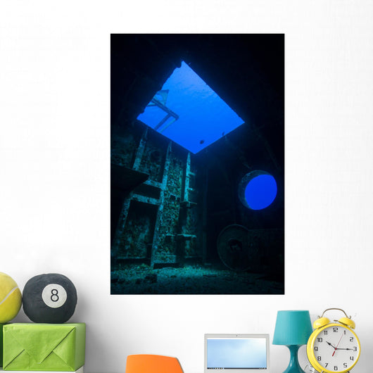 Look inside Uss Kittiwake Hatch Wall Decal