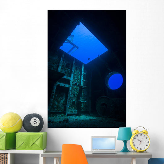 Look inside Uss Kittiwake Hatch Wall Decal