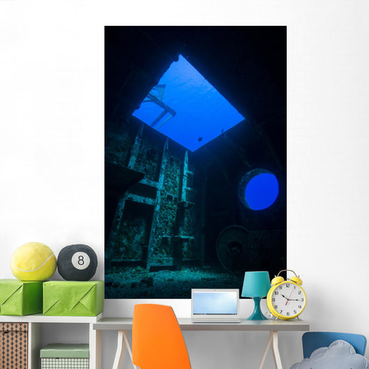 Look inside Uss Kittiwake Hatch Wall Decal