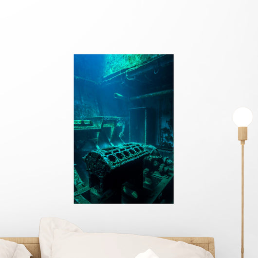 Look inside Uss Kittiwake Wall Decal