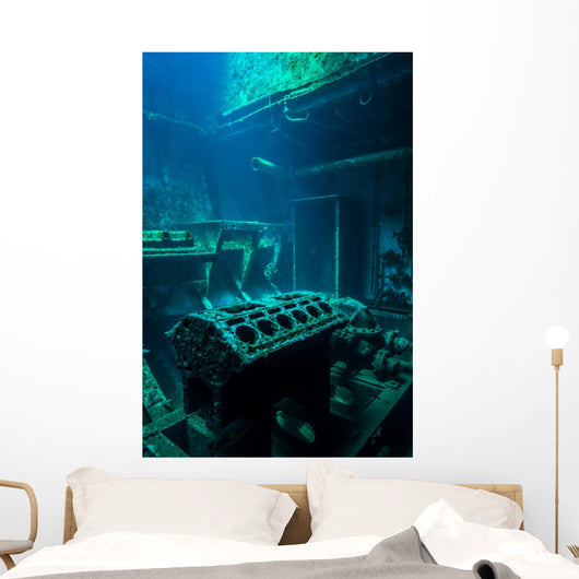 Look inside Uss Kittiwake Wall Decal
