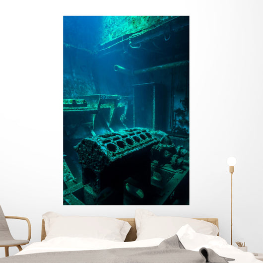 Look inside Uss Kittiwake Wall Decal