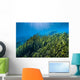 Vegetation Rises up from Wall Decal