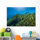 Vegetation Rises up from Wall Decal