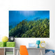 Vegetation Rises up from Wall Decal