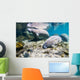 Manatee with Calf Crystal Wall Decal