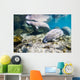 Manatee with Calf Crystal Wall Decal