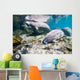 Manatee with Calf Crystal Wall Decal