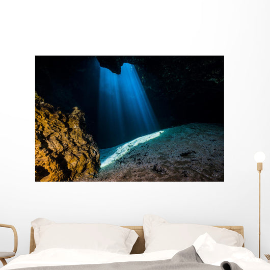 Light Filters through Jug Wall Decal