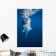 Whale Shark Exhibiting Bottle Wall Decal