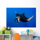 Oceanic Manta Ray Feeding Wall Decal