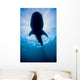Whale Shark Isla Mujeres Silhouette Wall Decal