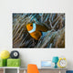False Clownfish and Anemone Close-up Wall Decal