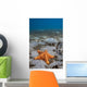 Starfish near Blue Heron Wall Decal