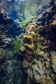 Diving Silfra Iceland Water Vertical Wall Decal