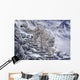 Snow Leopard Wall Mural