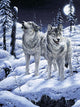 Lunar Calling Wolves Wall Decal