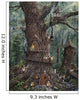 Gnomes Sweet Home Wall Mural