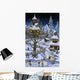 Woodland Holiday Wall Mural