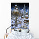 Woodland Holiday Wall Mural
