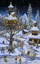 Woodland Holiday Wall Mural