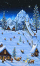 Woodland Games Wall Mural