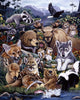 Forest Friends Wall Mural