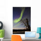Aurora Borealis over Yukon Wall Decal Design 4