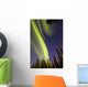 Aurora Borealis with Trees Wall Decal Design 11