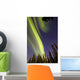 Aurora Borealis with Trees Wall Decal Design 11