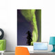 Aurora Borealis with Tree Wall Decal Design 3