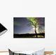 Aurora Borealis with Tree Wall Decal Design 2