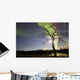 Aurora Borealis with Tree Wall Decal Design 2