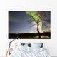 Aurora Borealis with Tree Wall Decal Design 2