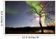 Aurora Borealis with Tree Wall Decal Design 2