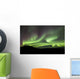 Aurora Borealis over Gray Wall Decal Design 5