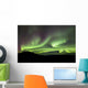 Aurora Borealis over Gray Wall Decal Design 5