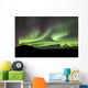 Aurora Borealis over Gray Wall Decal Design 5