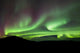 Aurora Borealis over Gray Wall Decal Design 5