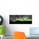 Aurora Borealis over Gray Wall Decal Design 4