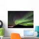 Aurora Borealis over Gray Wall Decal Design 3