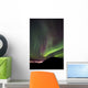 Aurora Borealis over Gray Wall Decal Design 2